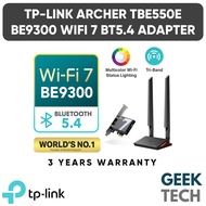 TP-Link Archer TBE550E BE9300 WiFi 7 Tri Band & Bluetooth 5.4 PCIe Adapter