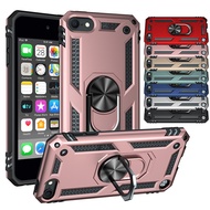 For iPod Touch 7 6 5 TH Ring Kickstand Case Hybrid Military Grade Shockproof Protective Cover