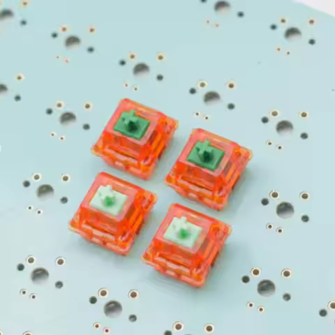 EQUALZ Tangerine V2 Switch 5 pin Linear 62g 67g mx keyboard hotswap