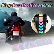 [SM]Motorcycle Frame Sticker Self-Adhesive Strong Stickiness Waterproof Motorcycle Bicycle Safety Reflective Decal Tape