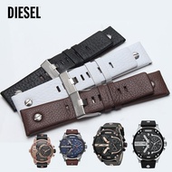 Diesel leather watch strap adapt to DIESEL DZ7314 DZ7256 DZ7313 DZ7313 24 26mm