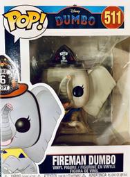 {克拉克玩具} Funko POP DUMBO迪士尼 小飛象 真人版 消防員裝 511