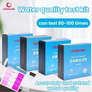Voonline Aquarium Water Test PH Tester /Ammonia Tester /Nitrite No2 Tester/Nitrate NO3/Chlorine CL