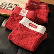 Good Luck Good Luck Angola Benming Year Angola Red Underwear Red Trousers Teenager Pure Cotton Breat