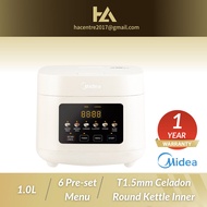 Midea 1.0L Rice Cooker (Digital) MRD101B1BDW
