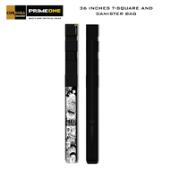 PRIMEONE X CORDURA 36 INCHES T SQUARE AND CANISTER BAG STRAWHAT PIRATE BLACK PRINTED