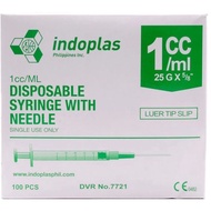 DISPOSABLE SYRINGE INDOPLAS 1CC