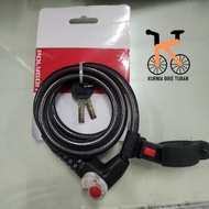 POLYGON Spiral Number Padlock and Key Lock