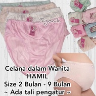 CD Panties for Pregnant Women Jaisini jaishini Bumil Extra Jumbo Seperut Full Size 2 3 4 5 6 7 8 9 m