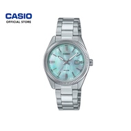 Casio General LTP-1302DS-2AV Silver Stainless Steel Band Women Watch