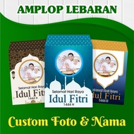 Cetak Amplop Lebaran Custom Nama Foto / Amplop Lebaran Idul Fitri