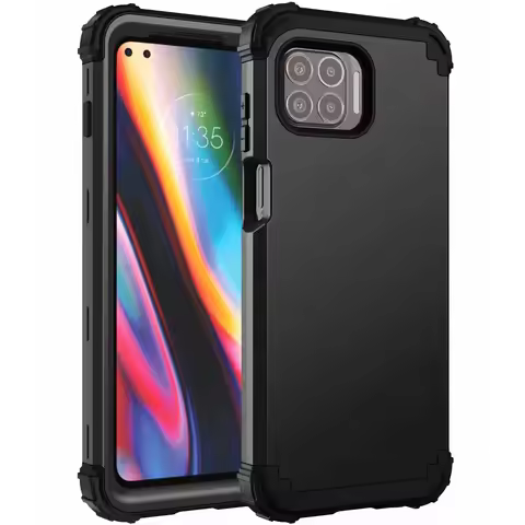 Heavy Duty Hybrid Sturdy Armor Defender High Impact Shockproof Protective Case For Moto One 5G/Moto 