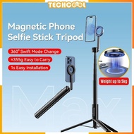 Magnetic Phone Holder Tripod Stick w Remote Compatible w MagSafe for iPhone 15 14 13 12 Series & And