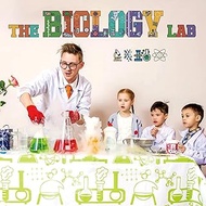 LHIUEM Colorful The Biology Lab Wall Decals,Science Themed Classroom Door Stickers,Funny Biology Pos