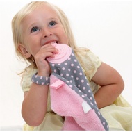 Cheeky Chompers Bite Towel Soothing Solid Teeth Toy Pocket