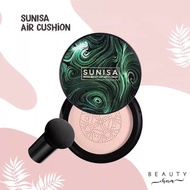 [ ORIGINAL 100% ] TFC Bedak Sunisa Water Beauty And Air Cc Cream Foundation BB Cream With Mushroom Sponge - ORIGINAL 100% - Sunisa Bedak Asli Glowing Bedak Korea - Sunisa Bedak Glowing Waterproof Anti Air - Sunisa Foundation - Sunisa Bedak Glowing Ori