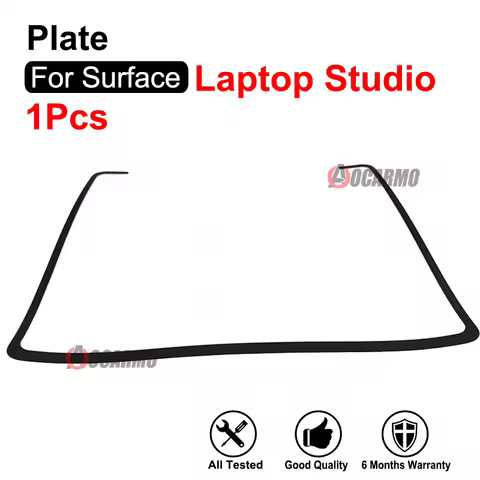 For Microsoft Surface Laptop Studio Black Silver Back Cover Screw U-shaped Decorative Strip Replacem