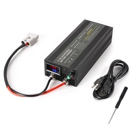 High Power 100A 14.6V Phosphate Iron Battery Charger for RV 12V 60/80A Lithium Battery Adapter Outdo
