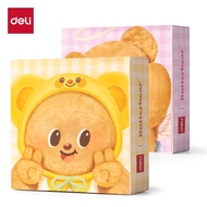 Cartoon Cartoon HY222 Butter Bear Paper Brick Note Pad Non-Sticky ins Style Note Paper Student Marki