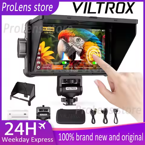 VILTROX DC-550 Pro Portable Monitor 5.5" 1920x1080 4K Profissional Monitors HDMI Touch Screen Field 