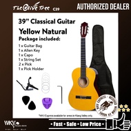 The Olive Tree C39 39 Inch Classical Guitar for Beginner (Gitar Klassik/ Gitar Kapok/ C39)