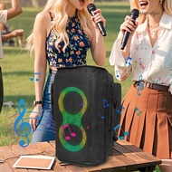 Speaker Cover Case Fits for JBL PARTYBOX 110/120 Travel Case Storage Bag Multi-Window Zipper Design