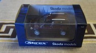 1：43  SKODA YETI  汽車模型 絕版 圓燈 雪怪 棕色