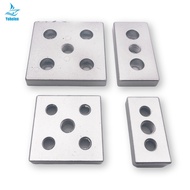 Aluminum Alloy Profile End Connection Plate 3060 4080 6060 8080 Caster Foot Adjustment Support alumi