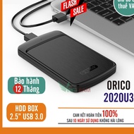 Orico 2020U3 Sata3 2.5inch hard drive Box – USB3.0 – GENUINE – -dc4300