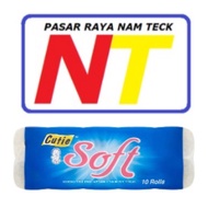 CUTIE SOFT TOILET ROLL 10'S