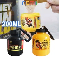 GANTUNGAN Whey ON Bottle Hanger Dragon Ball Whey Gold Protein Container Funnel 200ML