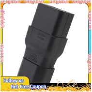 【D&F】PDU UPS Power IEC Male C14 to Female C19 Adapter IEC C19 to C14 Connector