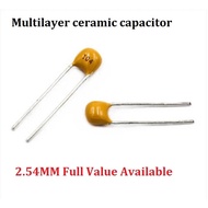 50PC 100PF/1UF/10NF/0.1UF/22P/33P Monolithic Capacitor 101 102 103 104 105 220 330 50V 100nf Momo NF