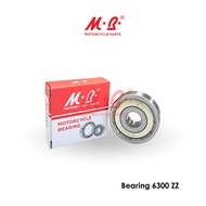 M.B. Bearing Ball Bearing 6300 ZZ