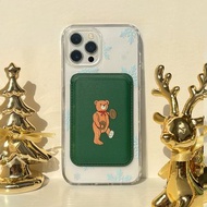 【冬季套餐】行進泰迪MagSafe卡袋