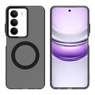 Magnetic Adsorption Wireless Charge Clear Case For Realme C71 Transparent Phone Case Realme C71 Case