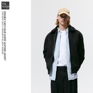 Fur-Lined Suede BomberJacket - 2022AK117