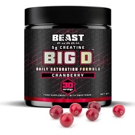 Prestasi Beast Big D dengan Serbuk Creatine Monohydrate dan Dipatenkan untuk Kekuatan, Stamina dan K