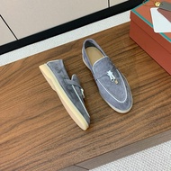 Pure Italian Leather LP Loafers - Women's Slip-On Casual Shoes