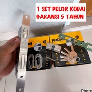KODAI kunci pintu model pelor garansi 5 tahun body pelor KODAI stainless steel sus 304 kunci pintu k