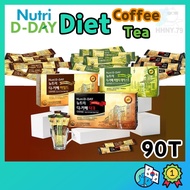 [Nutri D-Day] Korean Diet Coffee D-cafe Dark Diet Americano Taste 1.5g x 90ea / Diet Herbal Tea Taste 1.5g x 90ea / Mild Diet Sweet Americano Taste 3g x 90ea
