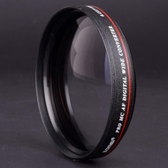 Ultra Slim Thin 67mm 0.45 x Wide Angle Filter Lens Without Dark Corner For Canon 18-105mm 18-135mm Nikon 18-55mm DSLR Lens