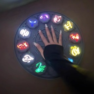 สตางค์สัตว์ปีกัน 3D Touch Light Anime จี้กุญแจ ของตกแต่ง หินเครื่องราง ไฟลูกปัด ตัวละครการ์ตูน ตัวละ