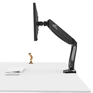 實體店鋪 Aluminium Alloy Egonomic Adjustable Laptop & LCD Monitor17-32 inch Stand 氣壓顯示器(360°橫豎旋轉)夾枱支架