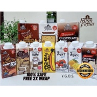 [Farm Fresh 200ml UHT Milk] Banana Milk &amp; Yogurt Series  200ml (24 bottles per carton) | Mixberry| Strawberry|