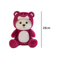 Teddy bear cute doll cat bear pillow gift birthday Lena bear plush toy lenso bear plushie