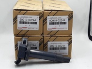 TOYOTA คอยล์จุดระเบิด คอยล์หัวเทียน TOYOTA CAMRY ACV30 แคมรี่ / TOYOTA WISH ของแท้ Made in Japan ( ร