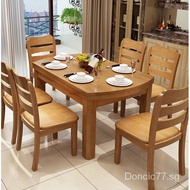 Solid Wooden Dining Chair Family Hotel Restaurant Chair Log Chair D6F5 NTNB