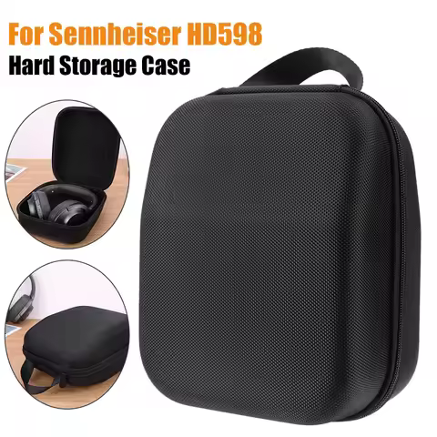 Waterproof Storage Case Travel Box for Senn-heiser HD598 HD600 HD650 Headphones Portable Electronic 