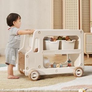 BEYOND - 兒童玩具收納箱創意玩具推車寶寶玩具置物收納盒